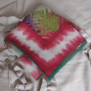 sheer designer scarf